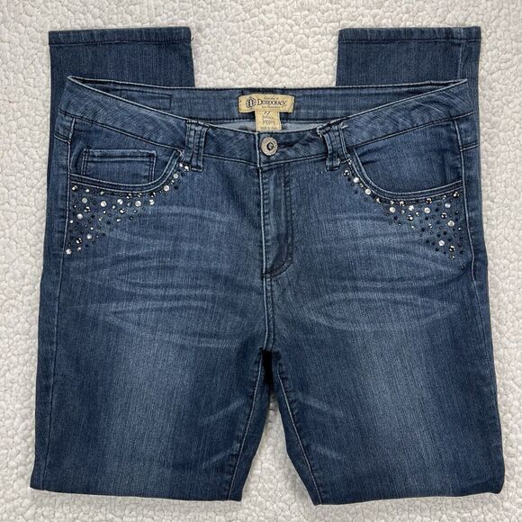 Democracy Denim - Democracy Jeans Women’s 14 (34x30) Blue Justice Jegging Stretch Comfy